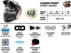 hero gold street helmet (size S to XL)