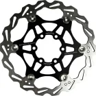 160 mm floating brake disc with 48 mm bolt circle (2 colors)