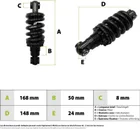 Rear suspension Rovoron R7