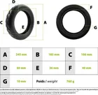 Tyre 250x54-6.5 tubeless anti-puncture gel Xiaomi Scooter 4