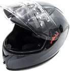 Gray full face helmet (size S to XL)