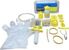 Hydraulic brake bleeding kit