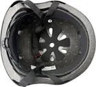 Black bike/scooter helmet with LED