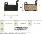 Xtech Zoom Semi-Metallic Brake Pads for Xiaomi Mi3