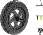 Front wheel with Ninebot Segway ZT3 Pro rim