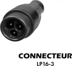 72V ➡️ 84V / 2A Charger (LP16-3 connector)