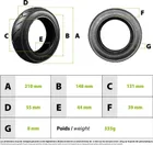 Tire 8.5X2 (50-134) tubetype Zero