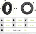Tubeless tire 10x2-6.1 Urbanglide 100 Evo 100 Shark