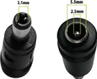 DC5.5-2.5mm ➡️ 2.1mm adapter tip
