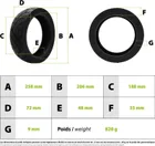 70/60-7.5 Tubeless Ninebot Max G3 tyre