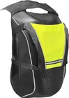 Yellow LED warning waistcoat with remote control