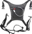 Yellow LED warning waistcoat with remote control