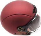 Matte burgundy JET helmet (size S to XL)
