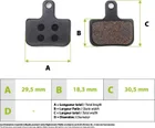 SRAM DB1 DB3 DB5 Semi-Metallic Brake Pads