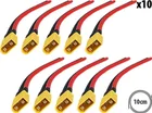XT30 male cable X10Pcs