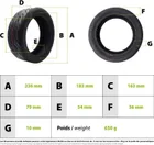 10x2.70-6.5 tubeless reinforced Speedway 5 Dt3 tire
